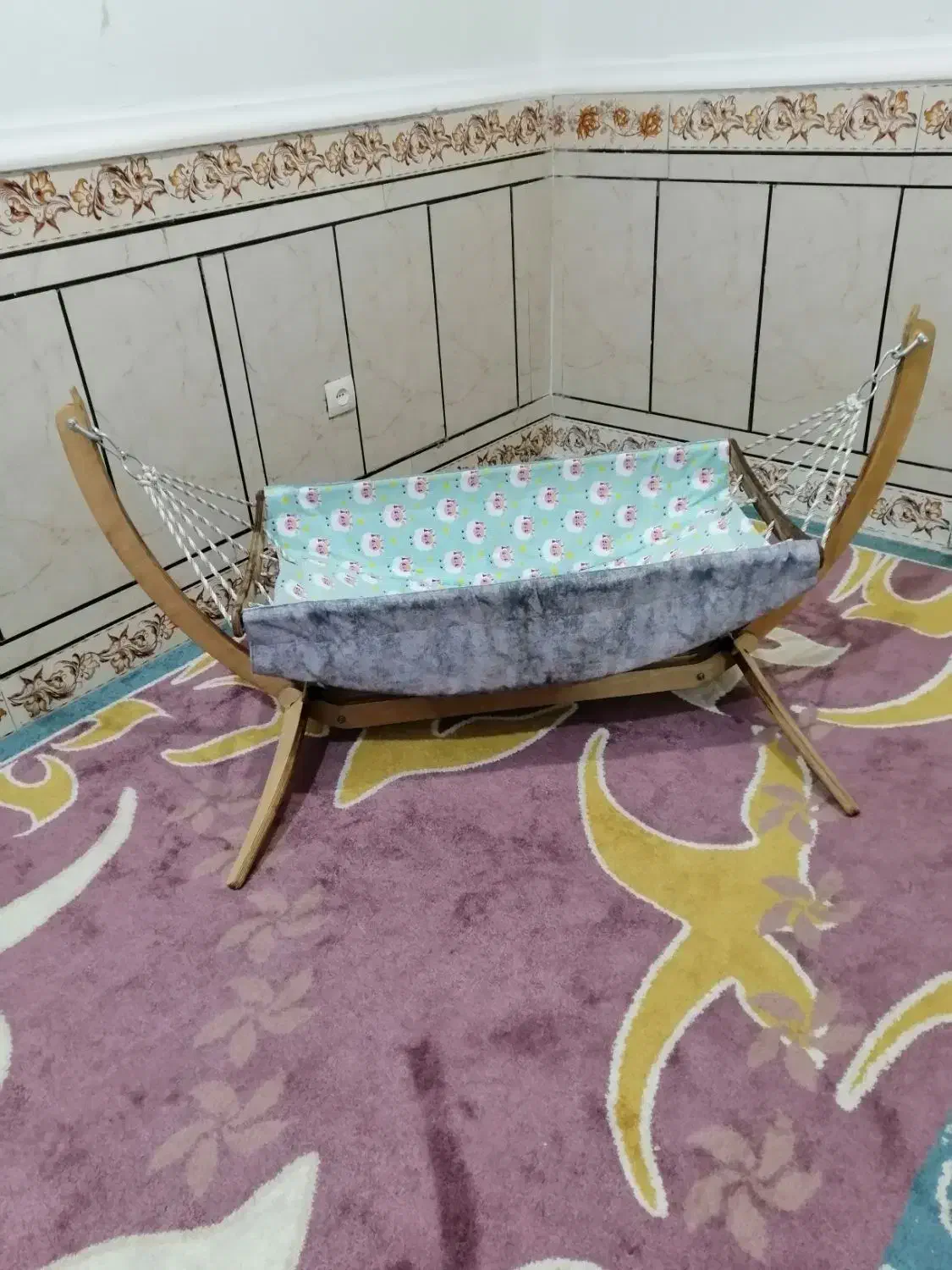 گهواره ضد رفلاکس و ضد کولیک (ننو) بدون هیچ ایراد|اسباب و اثاث بچه|بندرلنگه, |دیوار