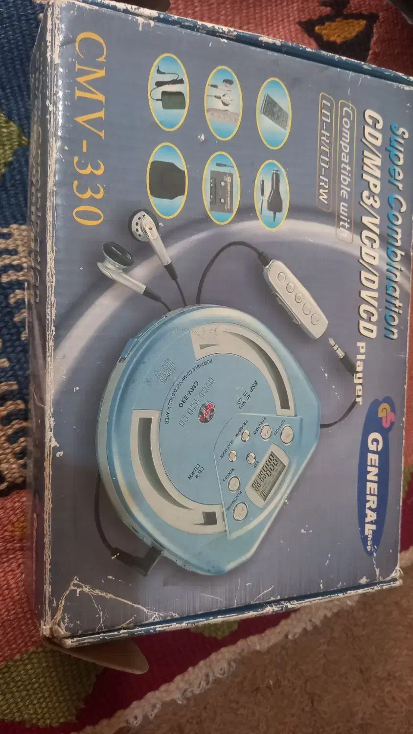 سی دی من پلیر پرتابل باطری خور|پخشکننده همراه|تهران, میدان ولیعصر|دیوار