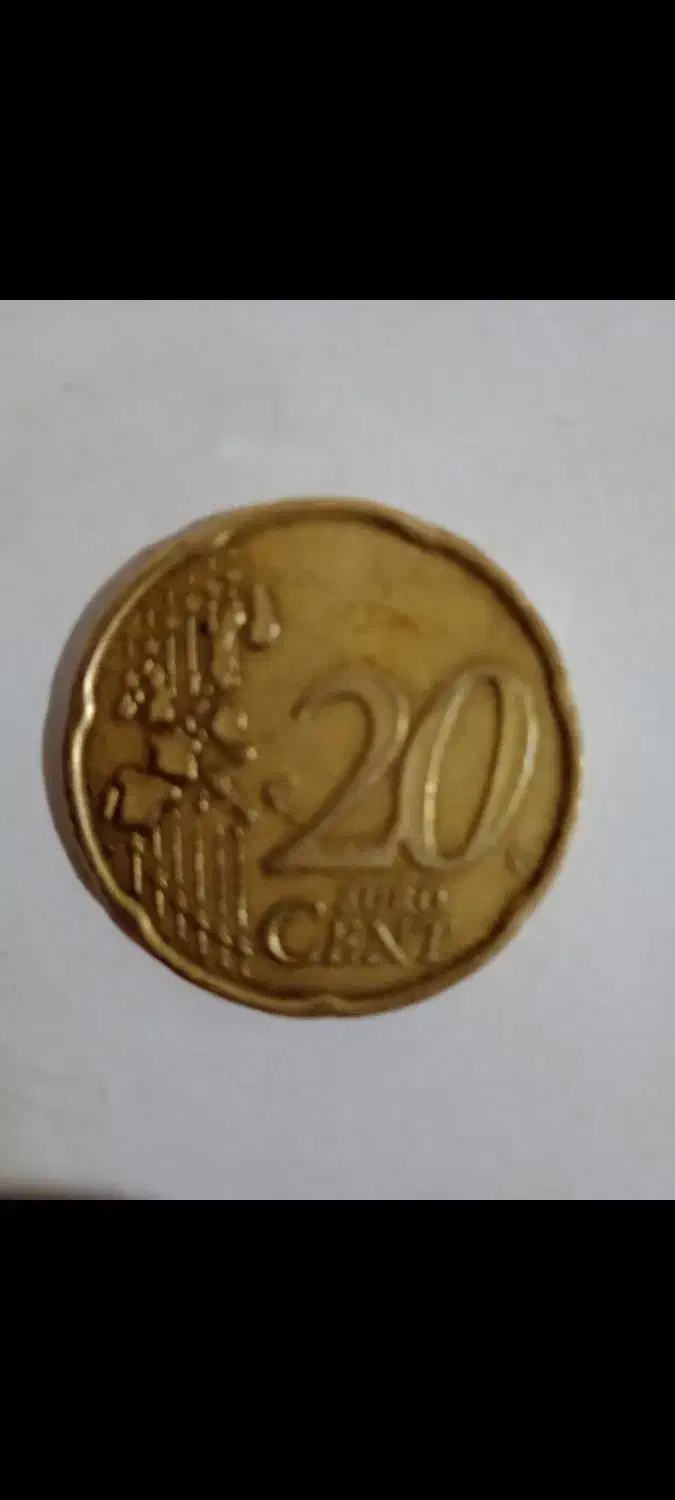 سکه ۲۰ سنت ۲۰۰۲|کلکسیون سکه، تمبر، اسکناس|اردبیل, |دیوار