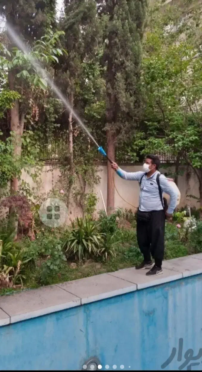 سمپاشی وباغبانی بامهرفاکتور شرکت درسراسرتهران|خدمات باغبانی و درختکاری|تهران, قیطریه|دیوار