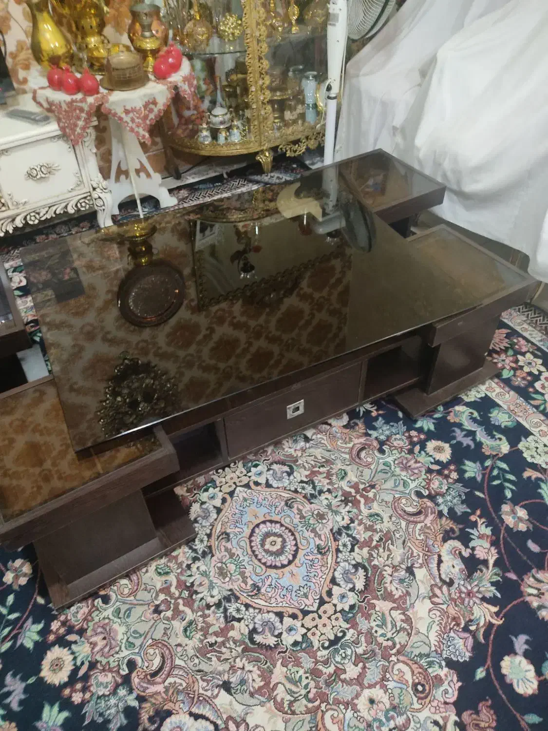 میز جلو مبلی و چهارتا عسلی|مبلمان خانگی و میز عسلی|بهارستان, |دیوار