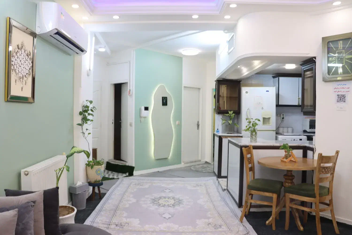 آپارتمان شیک و تمیز پردیسان|اجارهٔ کوتاهمدت آپارتمان و سوئیت|قم, پردیسان|دیوار