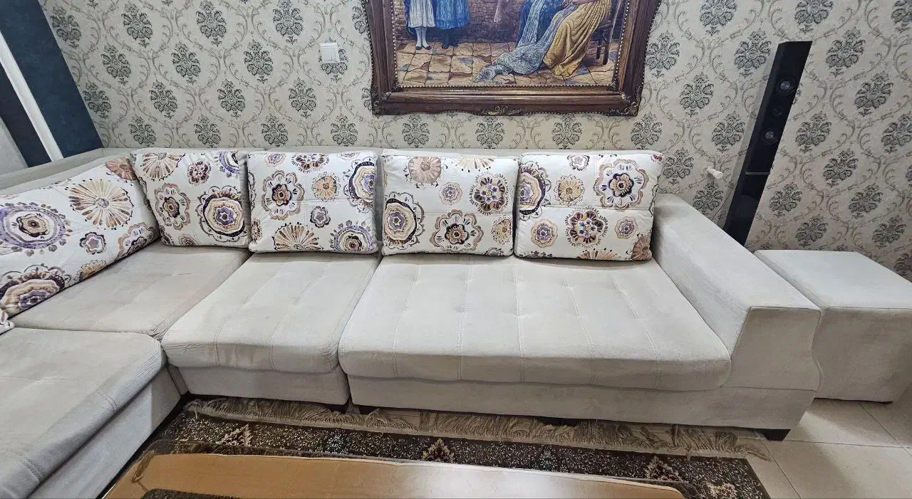 مبل ال ۷ نفره|مبلمان خانگی و میز عسلی|املش, |دیوار