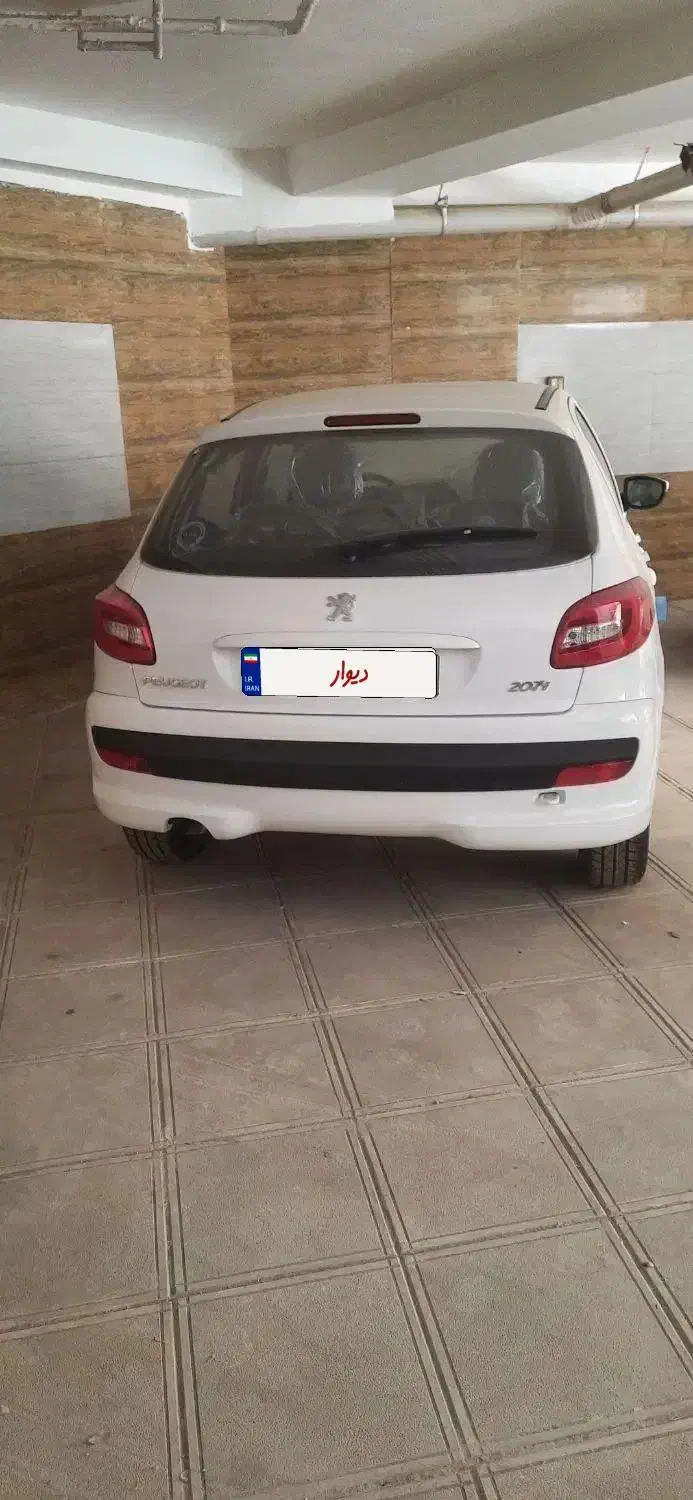 207 سقف فلز tu5p خشک|خودرو سواری و وانت|کرمانشاه, |دیوار