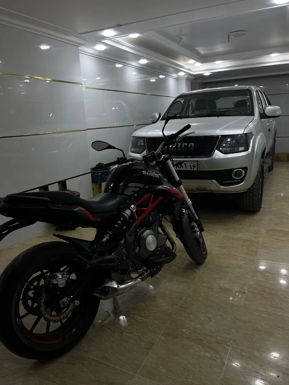 بنلی 300 تمیز . بیمه یکسال زیر قیمت فوری|موتورسیکلت|قم, شاه سید علی|دیوار