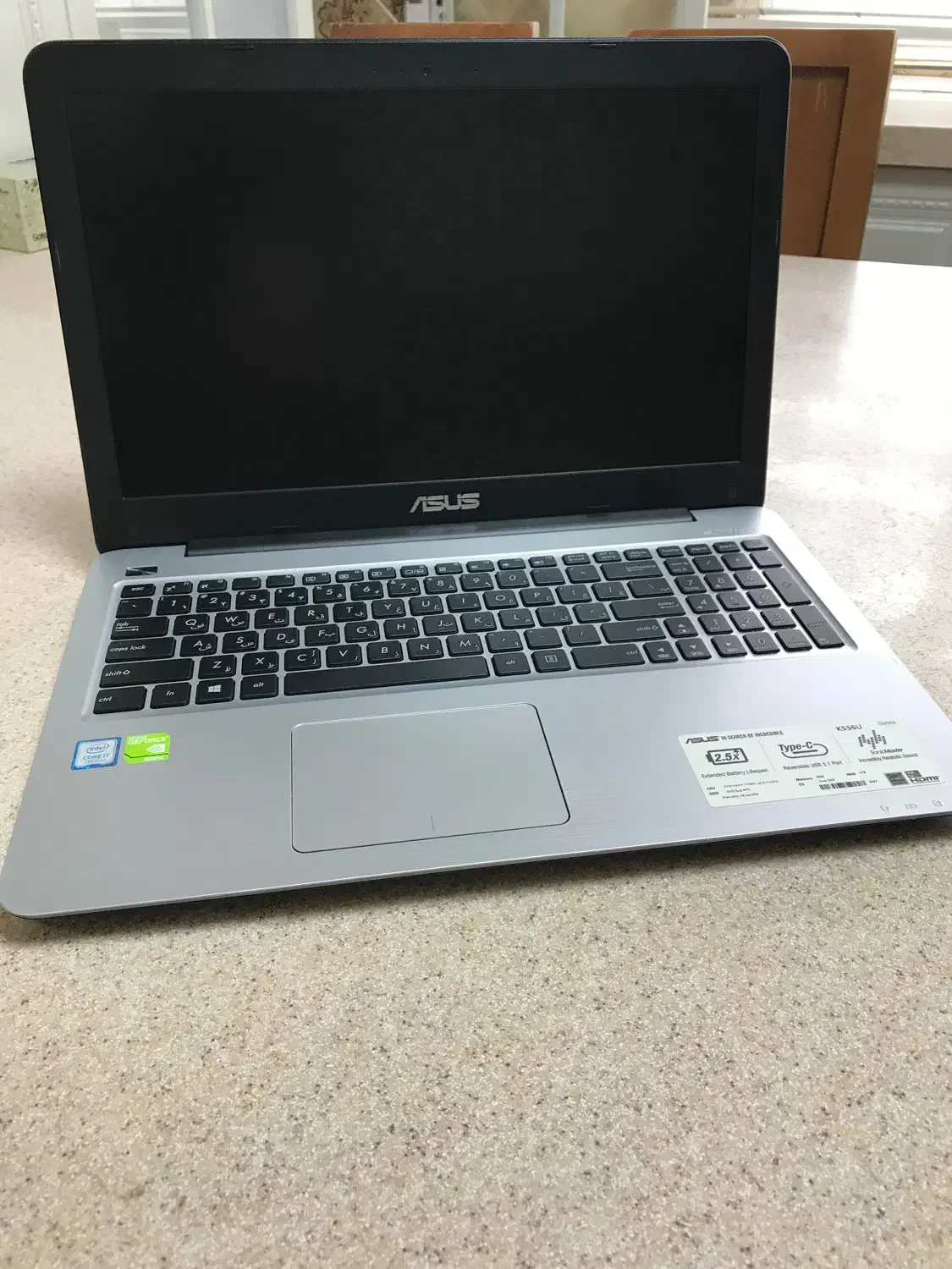 لپ تاپ ایسوس مدل ASUS K556U|رایانه همراه|سنندج, |دیوار