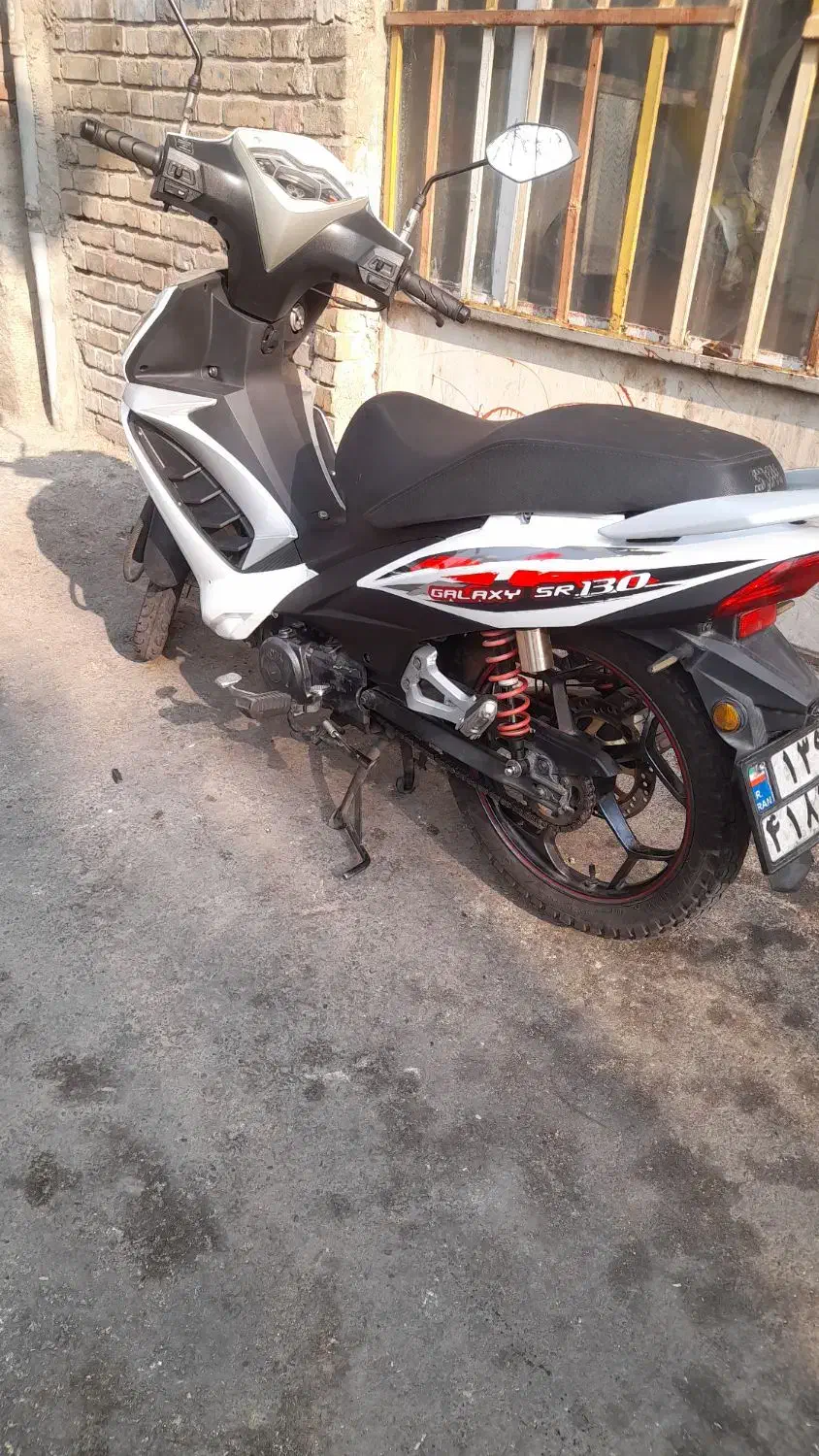 گلکسی   sym SR۱۳۰ درحد  فابریک|موتورسیکلت|تهران, شوش|دیوار