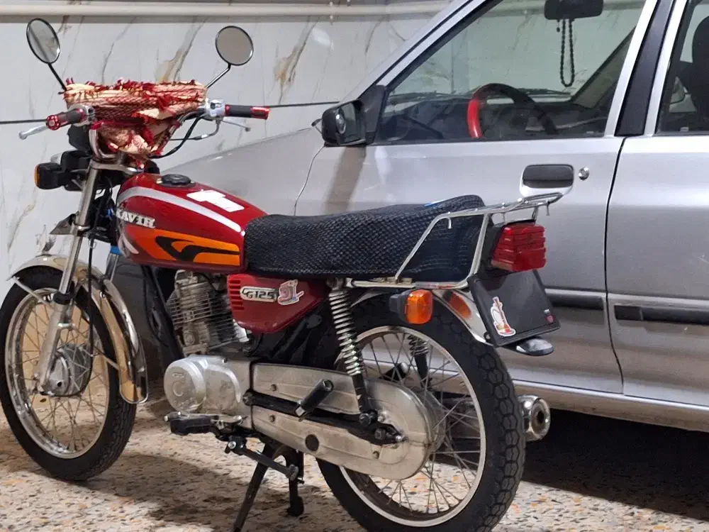 فروش موتورسیکلت هوندا ۱۲۵ مزایده|موتورسیکلت|محمدیه-قزوین, |دیوار