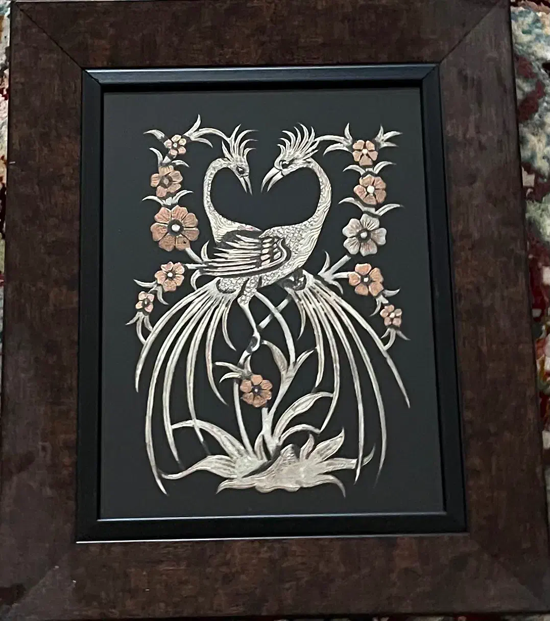 تابلو مس ونقره|تابلو، نقاشی، عکس|اردبیل, |دیوار