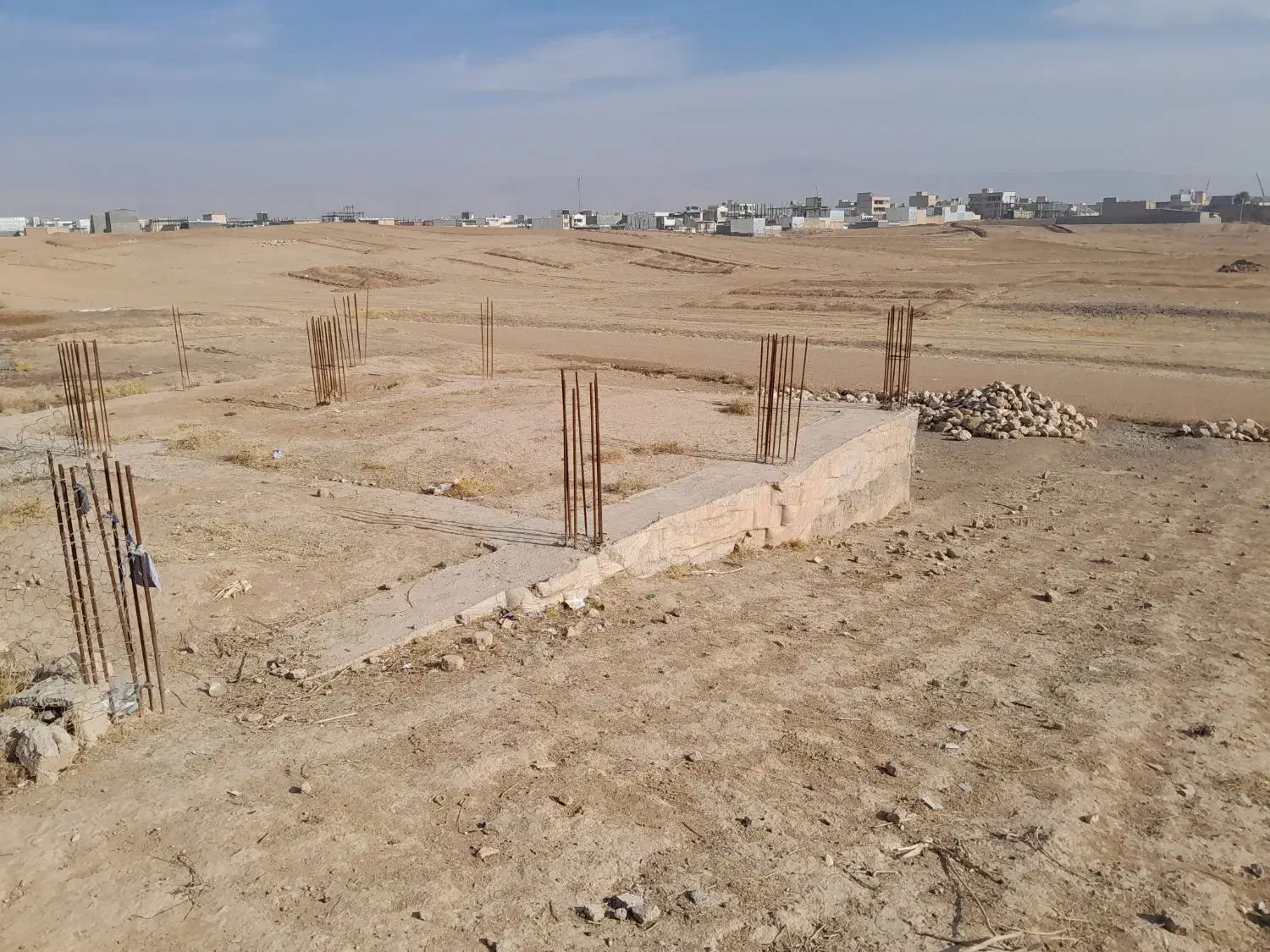 زمین ساختمانی آینده دار اماده ساخت|فروش زمین و ملک کلنگی|کوهدشت, |دیوار