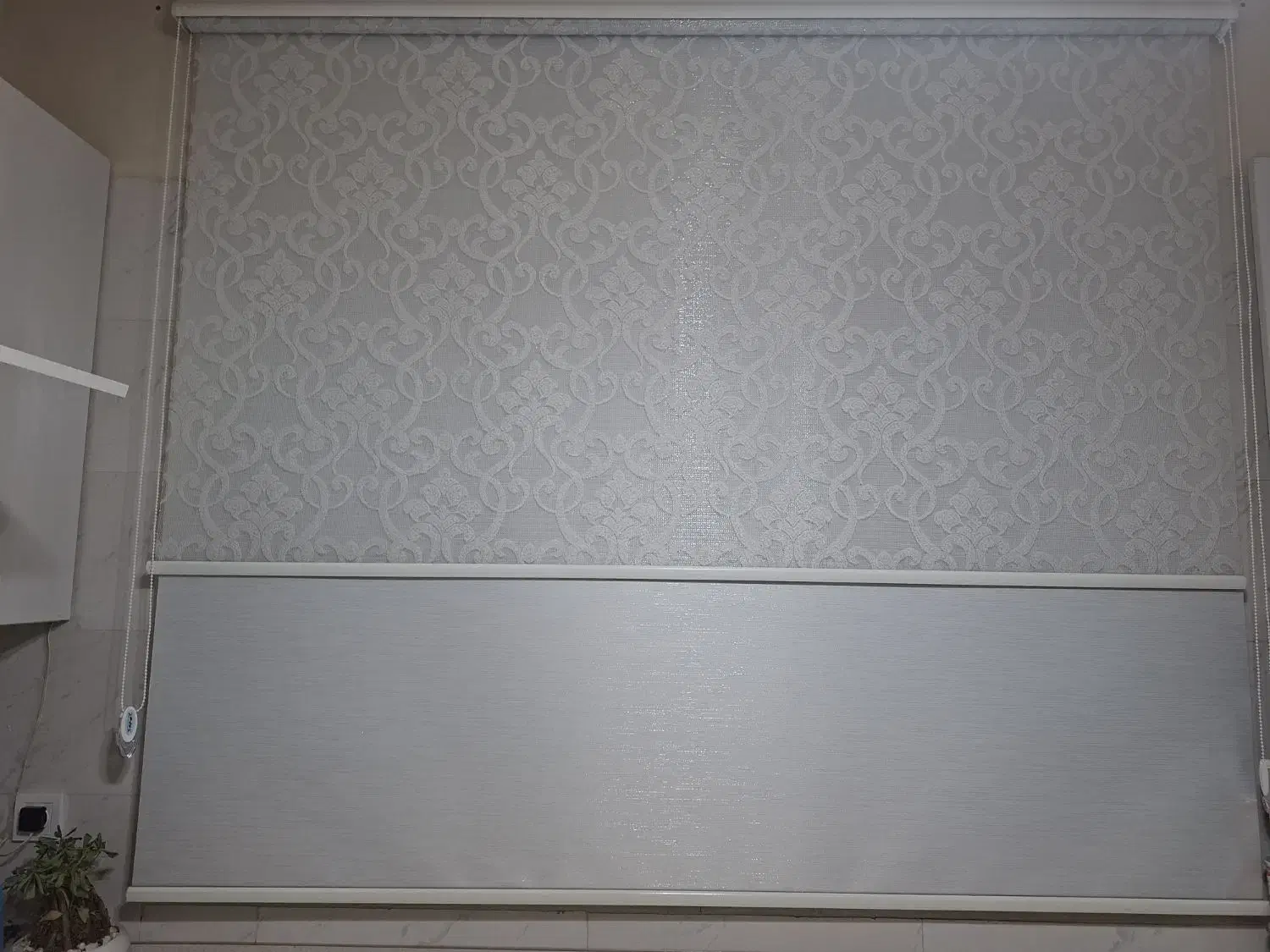 پرده زبرا  دو مکانیزه کاملا نو|پرده، رانر، رومیزی|تهران, افسریه شمالی|دیوار