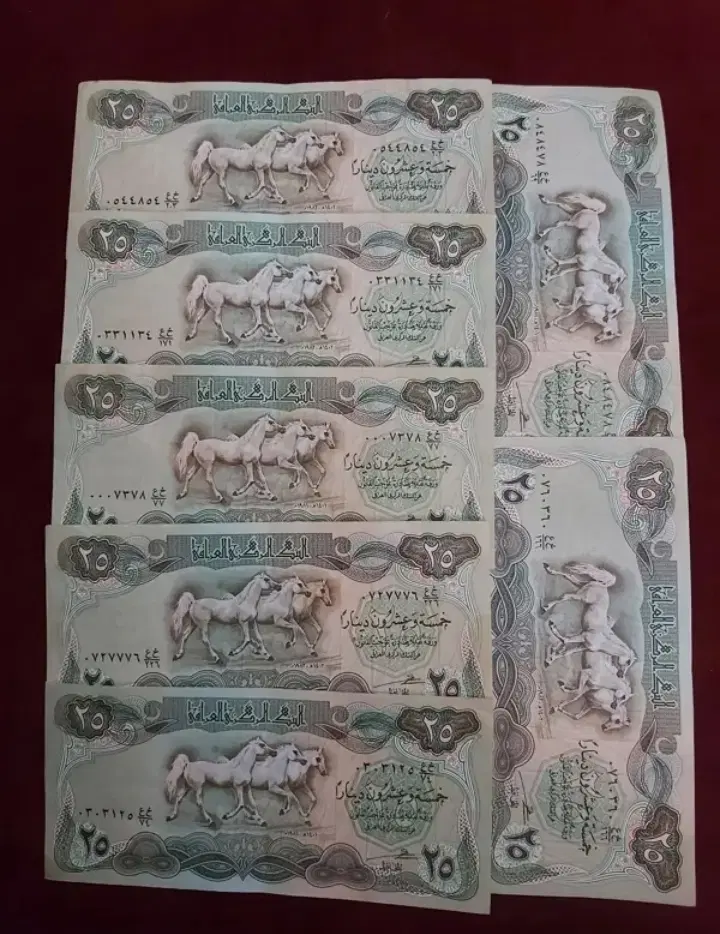 25 دیناری عراقی در حد نو|کلکسیون سکه، تمبر، اسکناس|تهران, حافظیه|دیوار