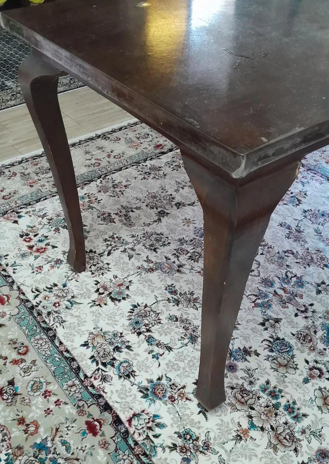 میز ناهارخوری چوبی ۴ نفره|میز و صندلی غذاخوری|رشت, حومه رشت|دیوار