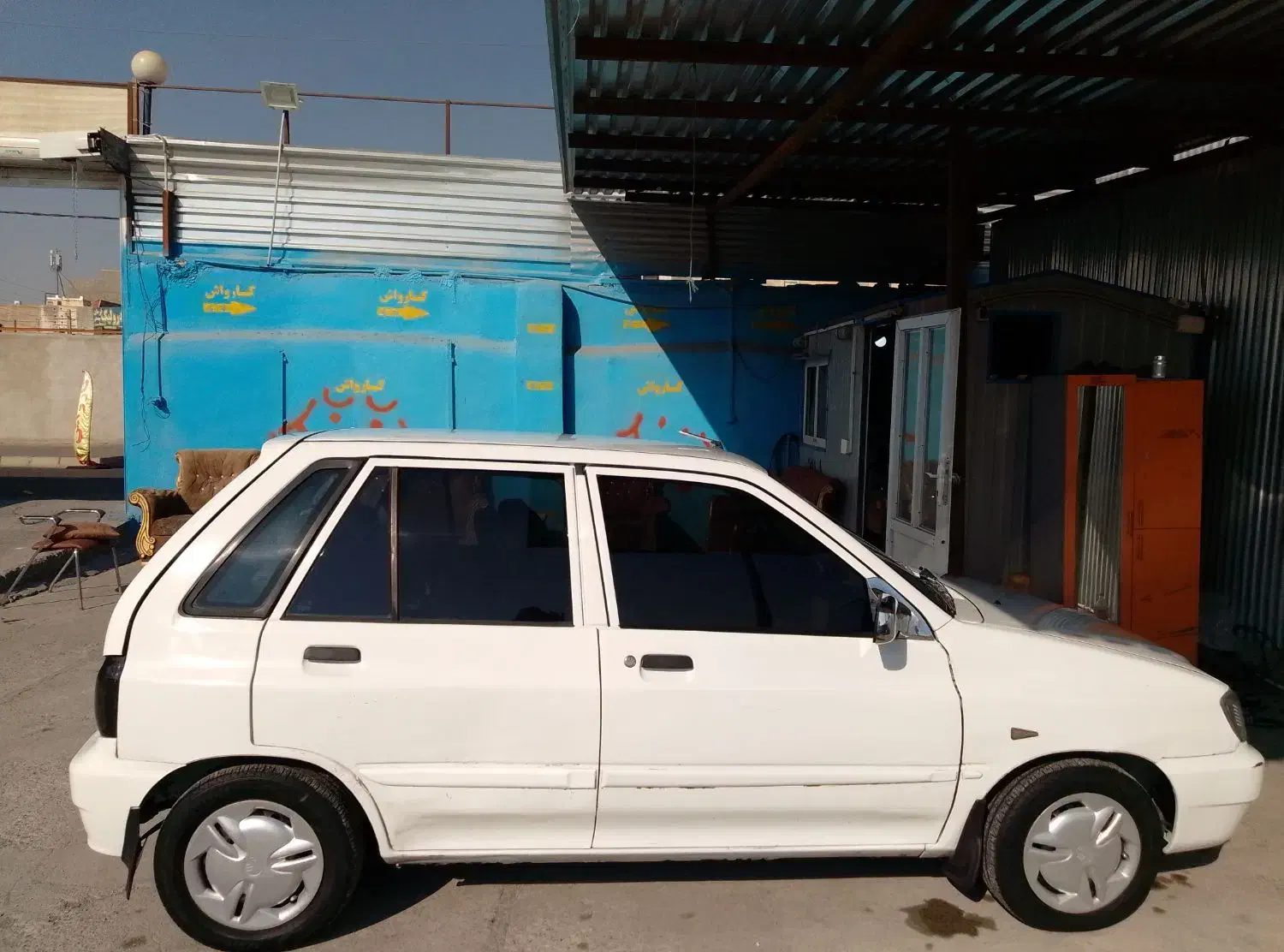 پراید 111 سفید مدل 89 کارکرد 570 هزار|خودرو سواری و وانت|فردیس, شهرک راه آهن|دیوار