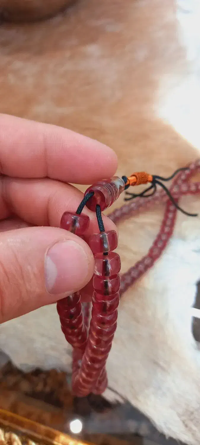 تسبیح سندلوس خشک پیازی رنگ کمیاب|جواهرات|کرمانشاه, |دیوار