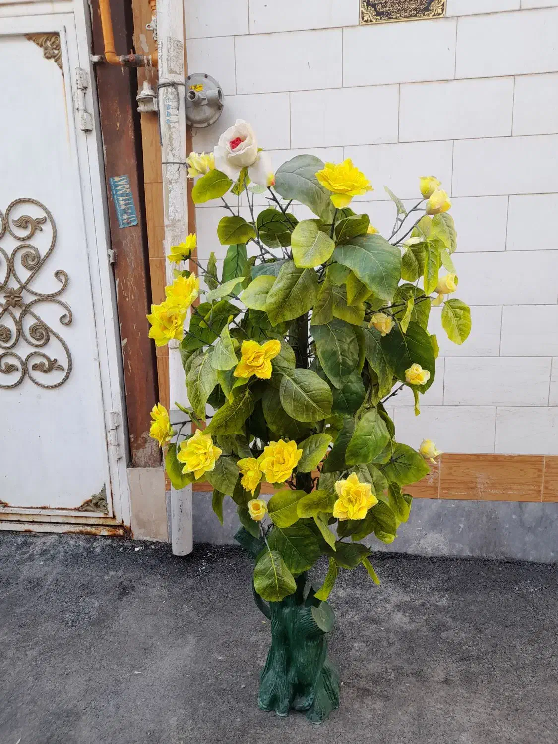 گل زیبا|گل مصنوعی|ساوه, |دیوار