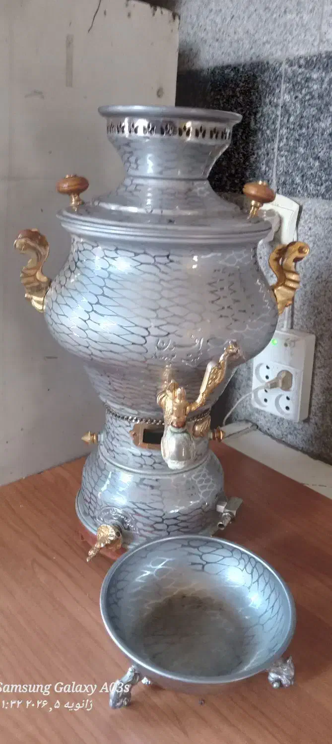 باسلام یک عددسماور گازی|سماور، چای‌ساز، قهوه‌ساز|کهریزک, |دیوار