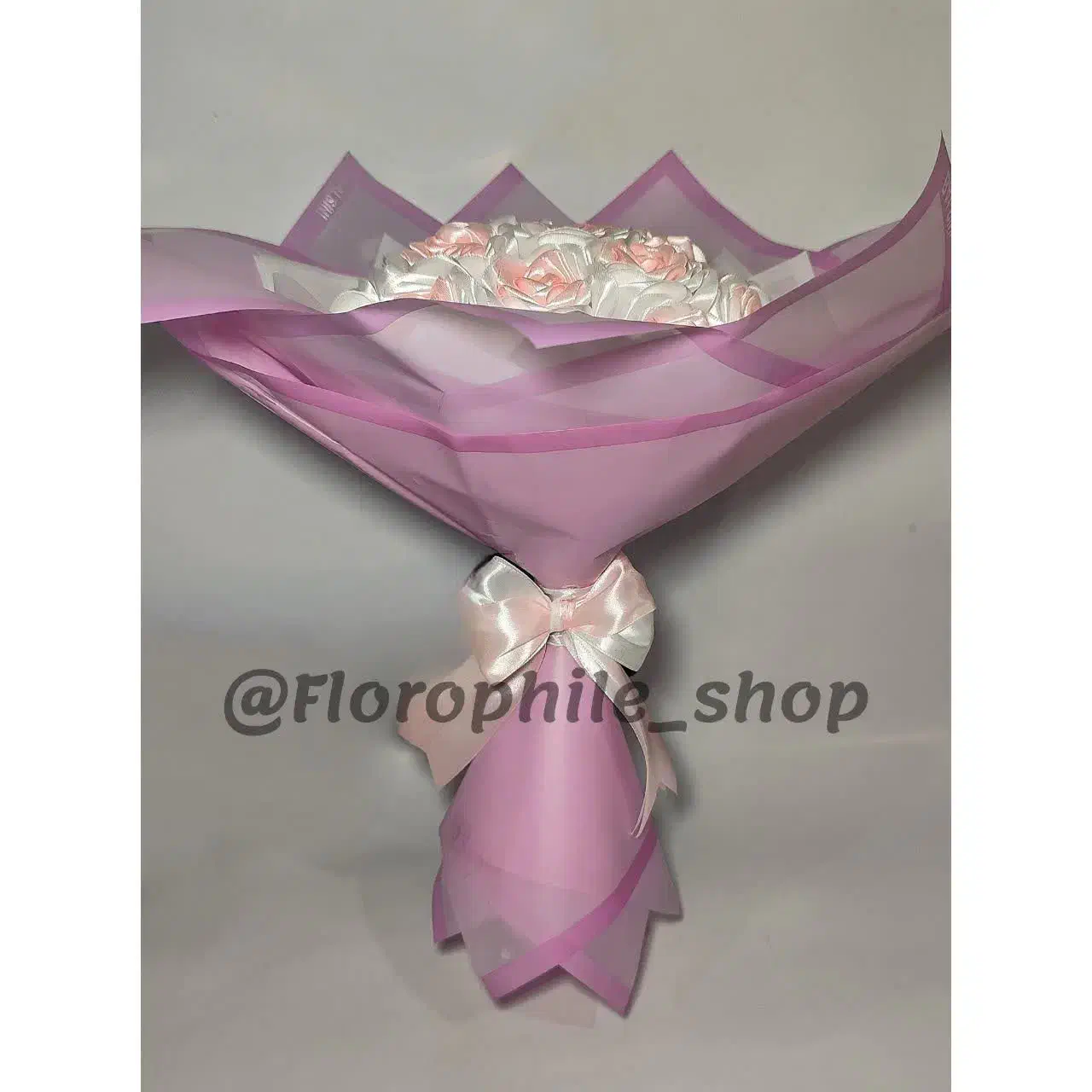 دسته گل پرنسسی روبانی|گل مصنوعی|آران و بیدگل, |دیوار