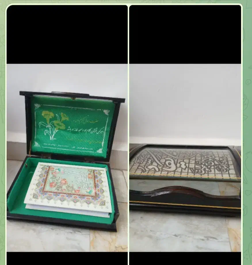 کتاب قرآن باجلدسالم سالم ۵۰۰تومن|کتاب و مجله مذهبی|کرمانشاه, |دیوار