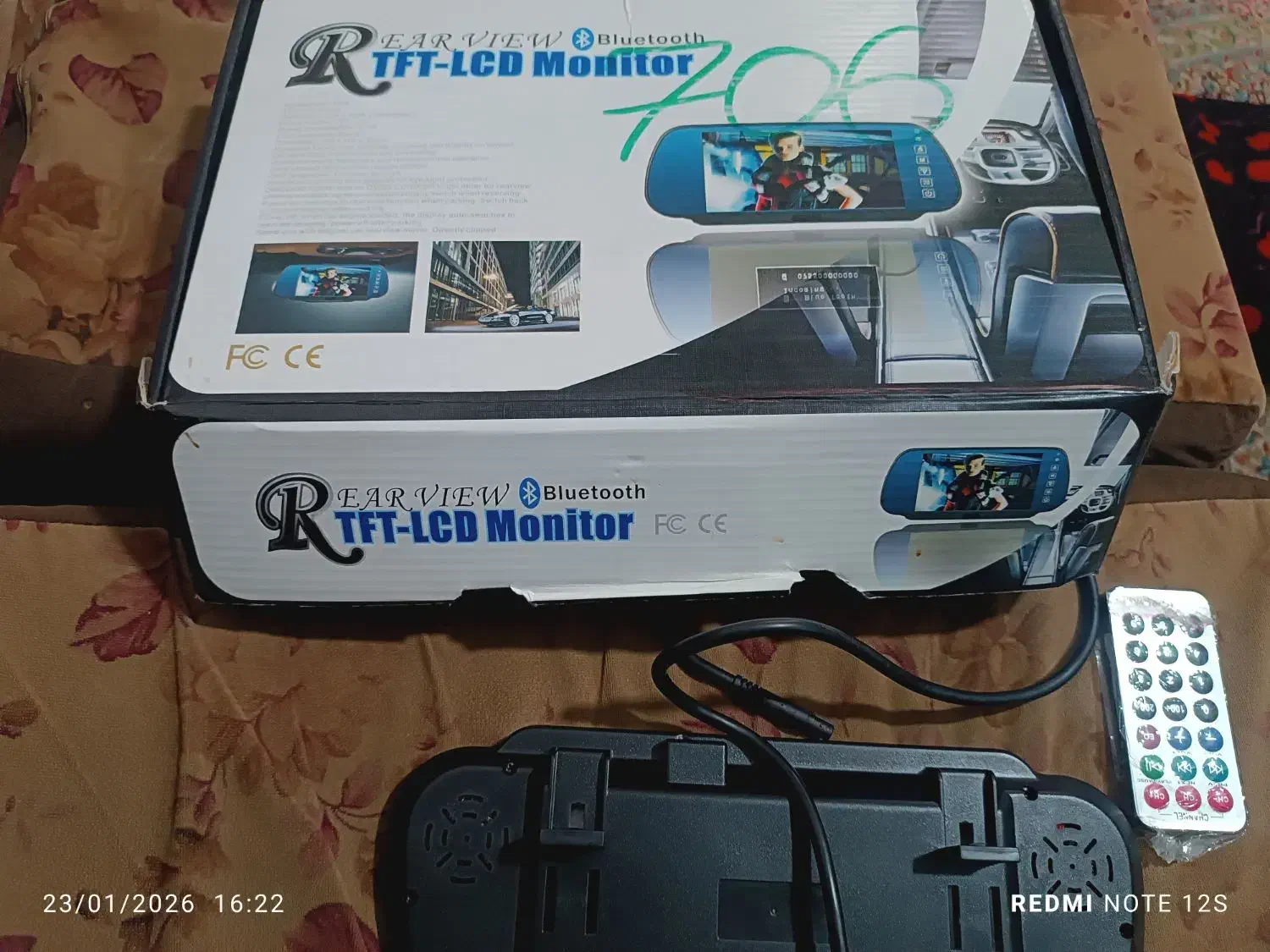 مانیتور آیینه ماشین|قطعات یدکی و لوازم جانبی|کرمان, |دیوار