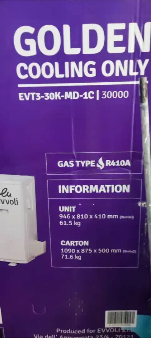 اسپیلت کولر گازی ایولی|سایر لوازم برقی|شیراز, ابیوردی|دیوار