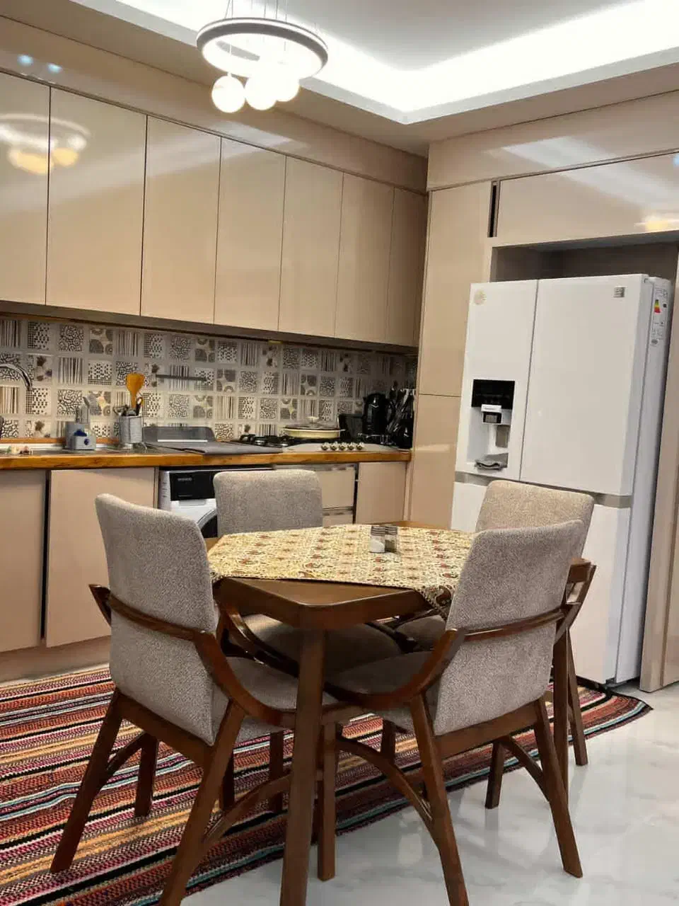 میزغذاخوری افسون(اقساطی) رشت|میز و صندلی غذاخوری|رشت, استقامت ۱|دیوار