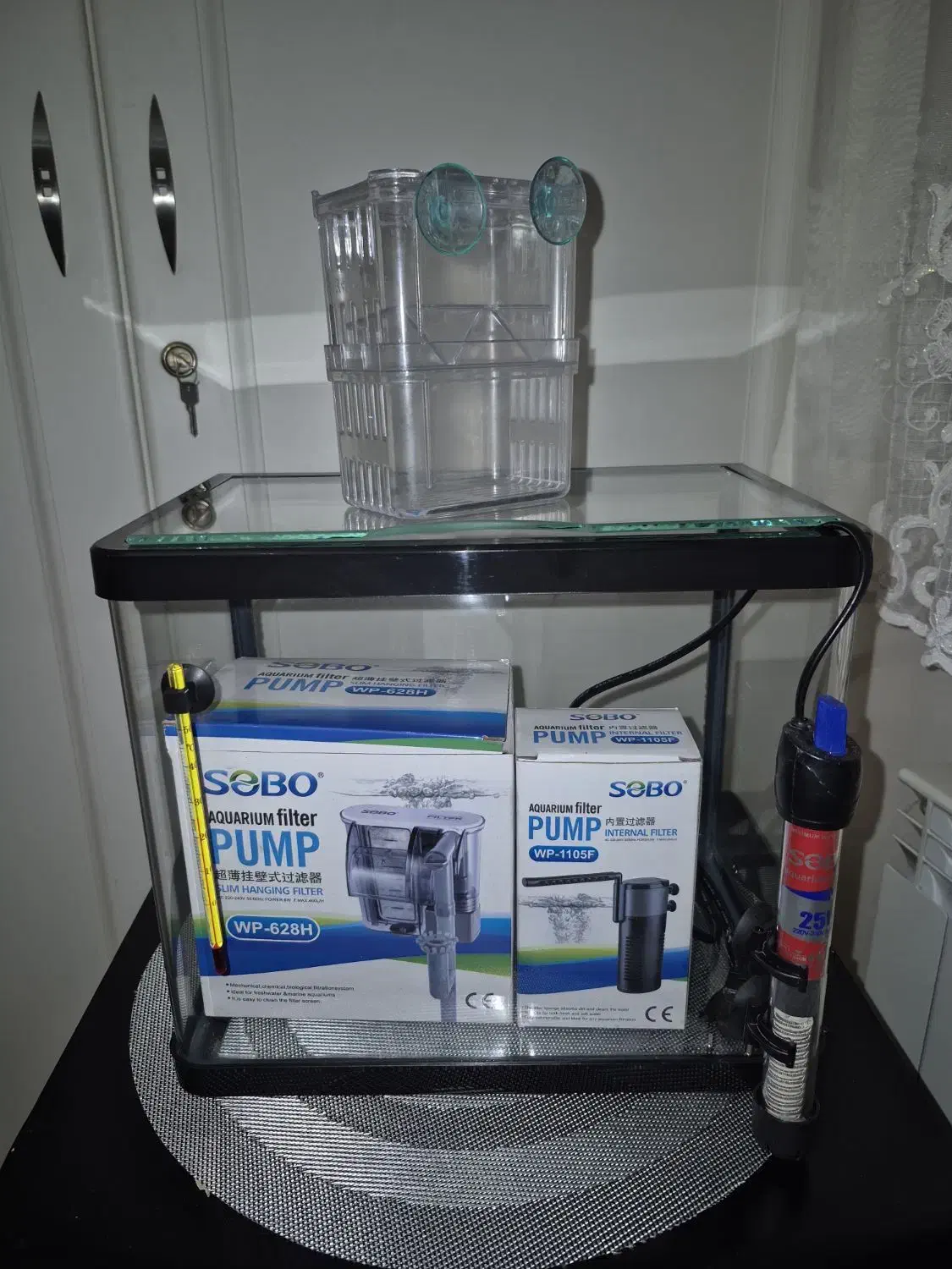 آکواریوم شیشه خم باکلیه متعلقات|ماهی|تهران, گرگان|دیوار