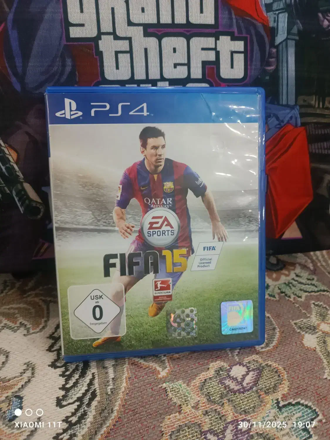 سی دی بازی فیفا 2015 برای پلی استیشن 4|کنسول، بازی ویدئویی و آنلاین|مشهد, طبرسی شمالی|دیوار