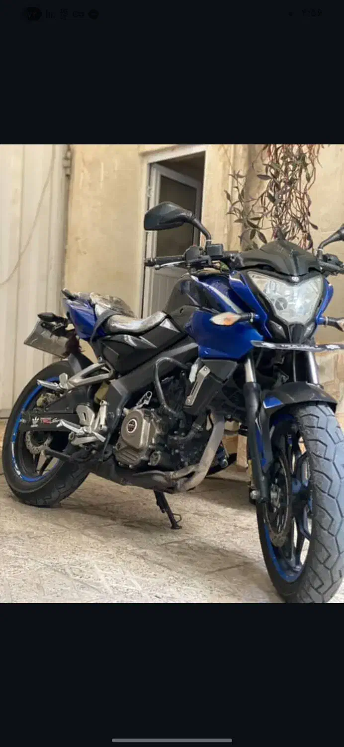 ns 200 آبی|موتورسیکلت|اسلامشهر, شهرک لاله|دیوار