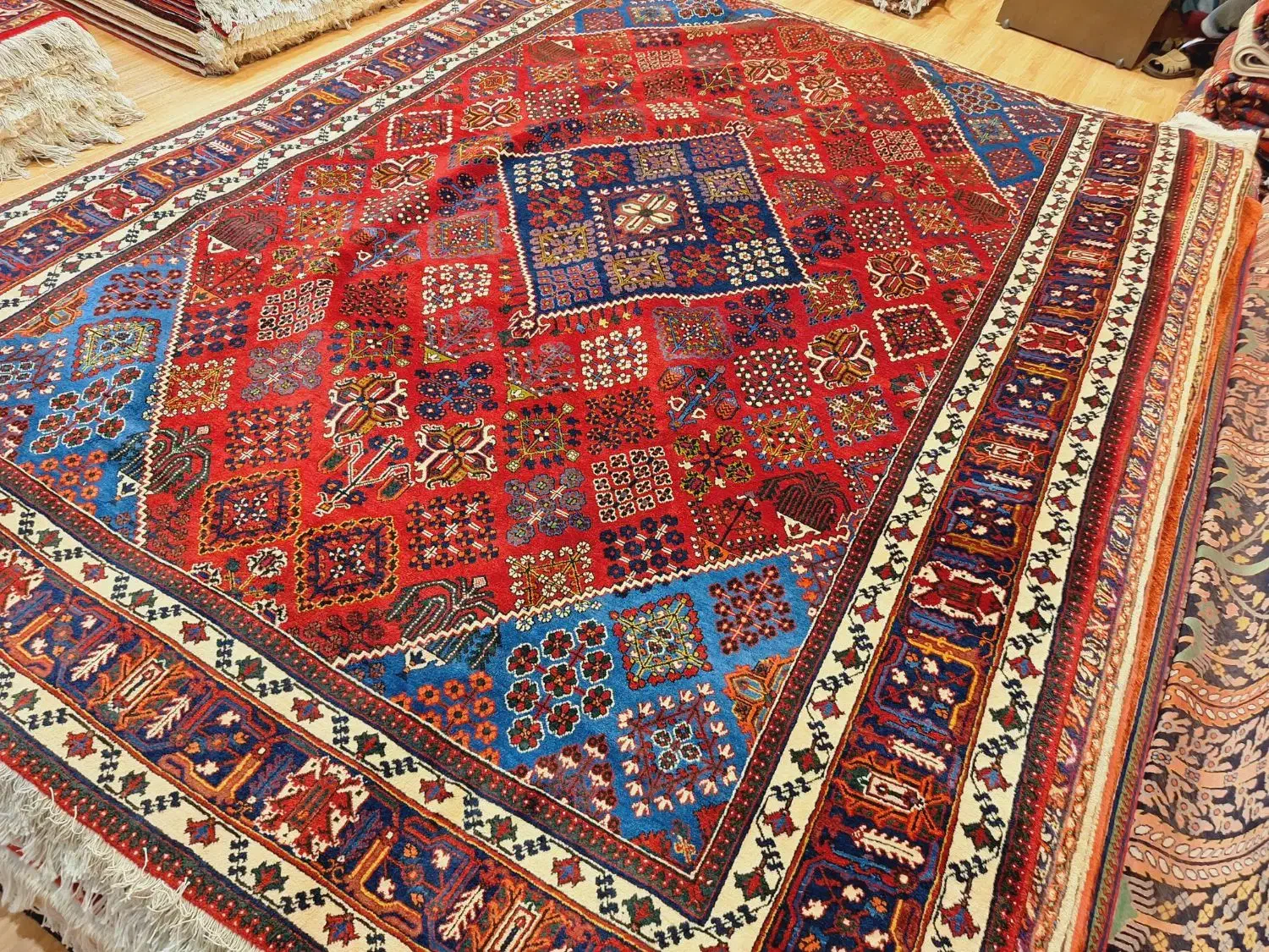 قالی دستباف میمه اصفهان از جنس کرک|فرش|تهران, اکباتان|دیوار