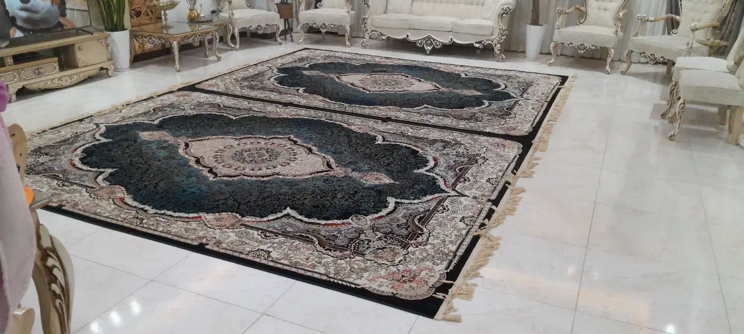 فرش ۹متری جفت۱۰۰۰شانه تراکم ۳۰۰۰|فرش|کرج, احدآباد|دیوار