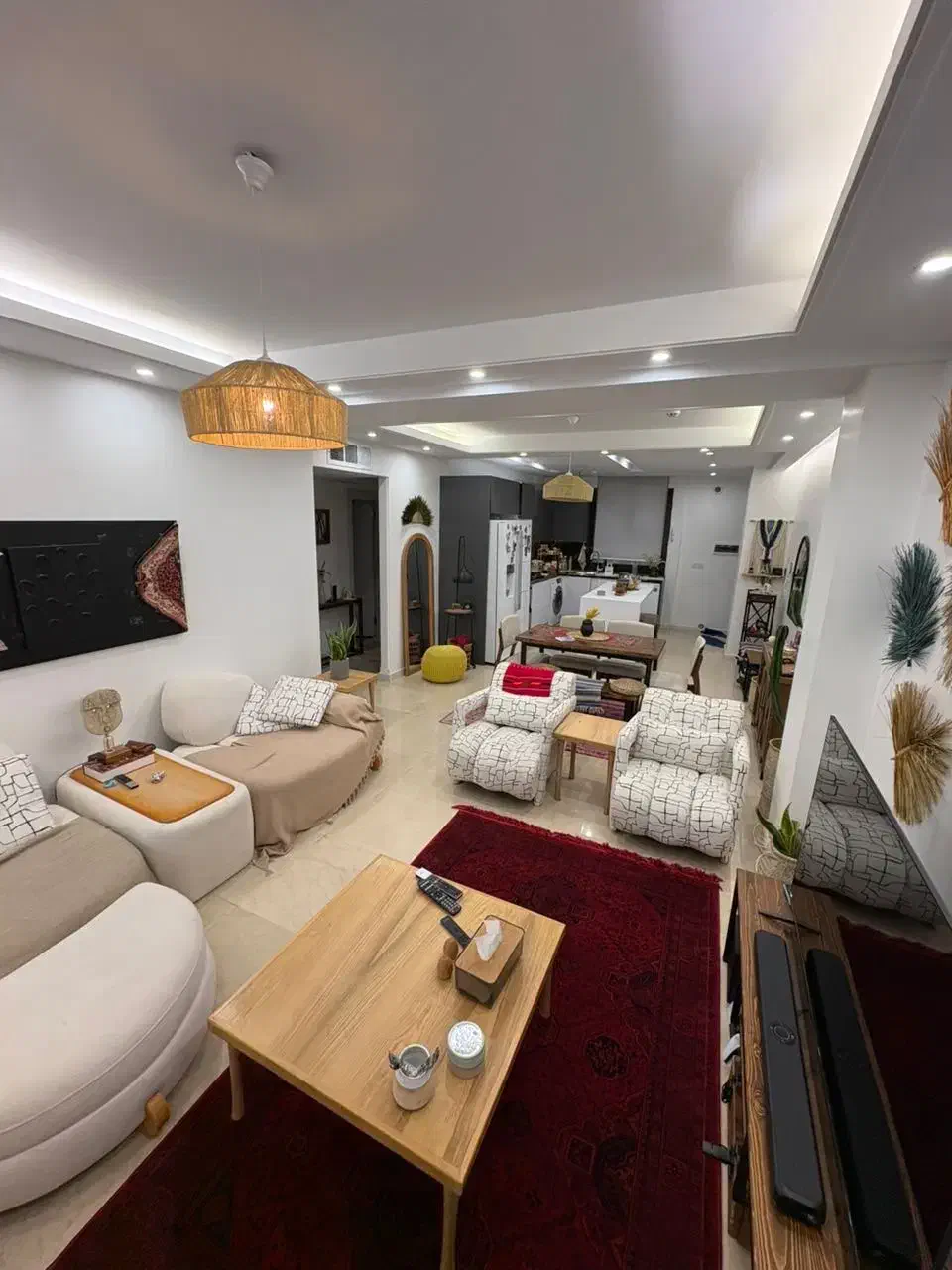 ۹۰متر دو خوابه نوساز فول امکانات پونک رهن کامل