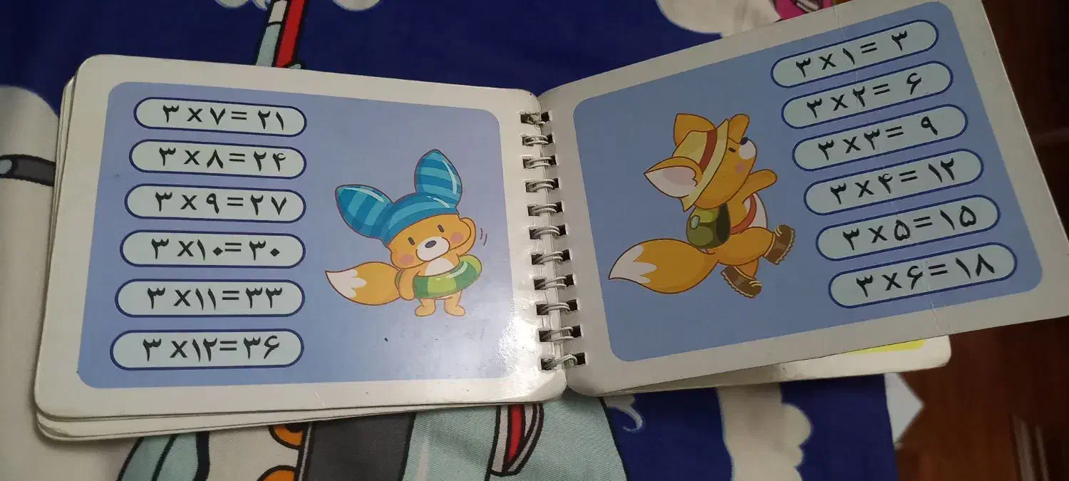 جدول ضرب و ساعت آموزشی|اسباب‌‌بازی|تبریز, |دیوار