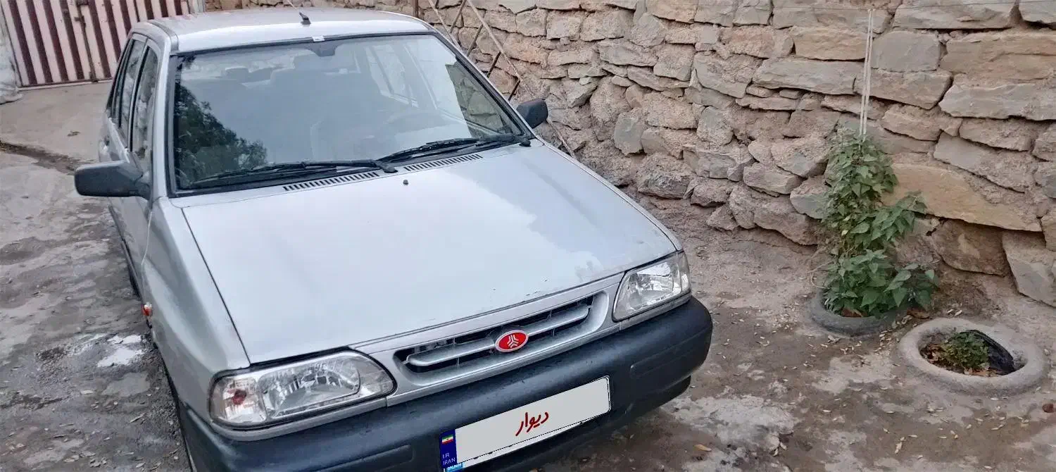 پراید نقره‌ای ۸۷ دوگانه کارخانه|خودرو سواری و وانت|تهران, شهرک فردوس (حسینی)|دیوار