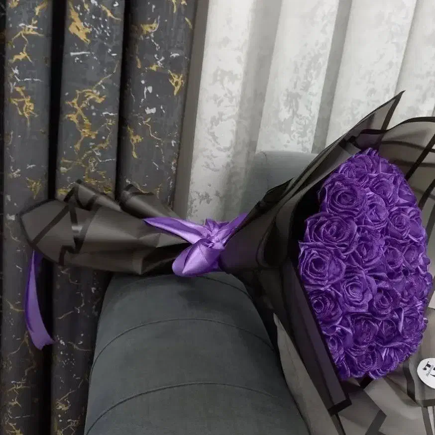 دسته گل روبانی زیبا|گل مصنوعی|زاهدان, |دیوار