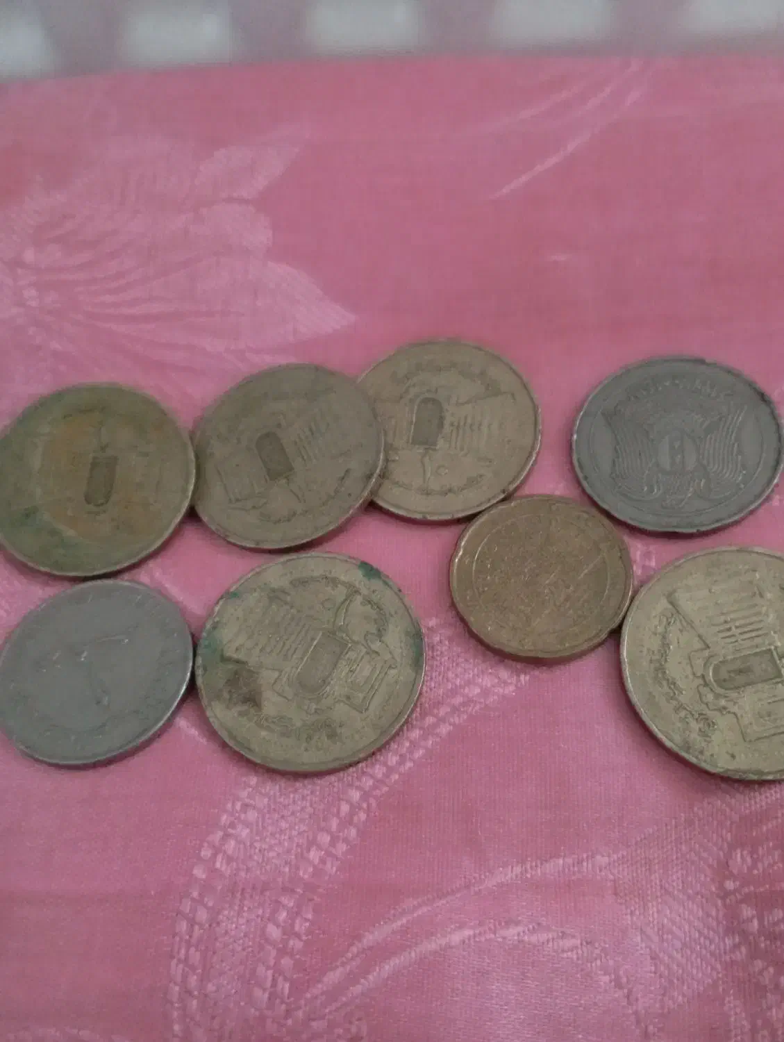 پولهای قدیمی 6عددسکه آهن ربا میسزبه|کلکسیون سکه، تمبر، اسکناس|زرندیه, |دیوار