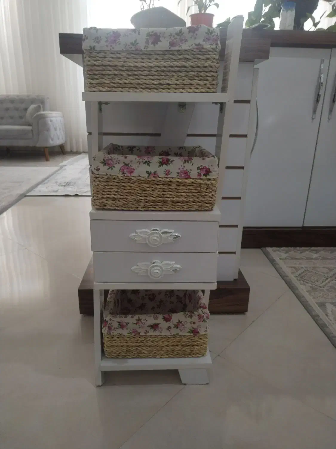 سبد سیب زمینی پیاز|مبلمان خانگی و میز عسلی|تربتحیدریه, حسنی بالا|دیوار