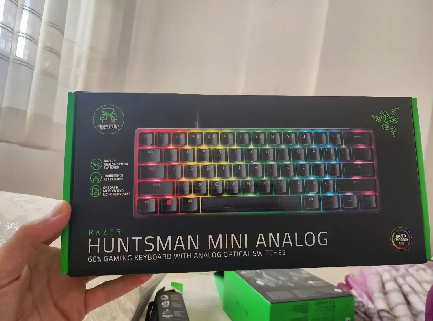 کیبورد گیمینگ رایزر razer|قطعات و لوازم جانبی رایانه|مشهد, طلاب|دیوار