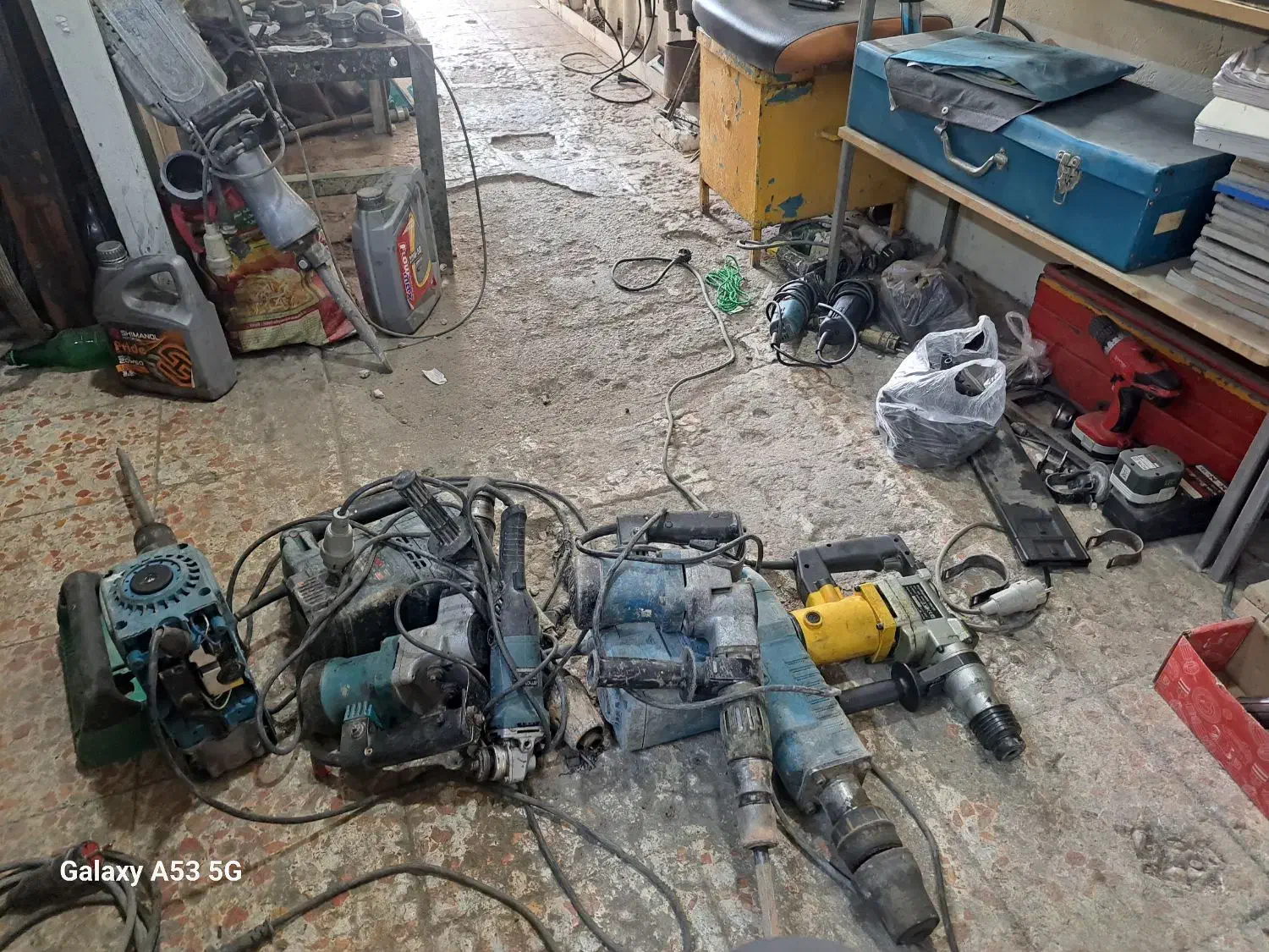 چکش تخریب۱۶کیلویی استوک|ماشینآلات صنعتی|مسجد سلیمان, |دیوار