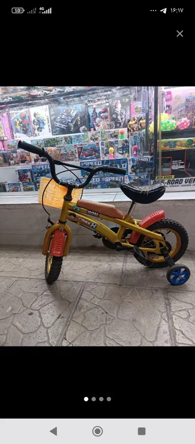 دوچرخه نوستالژی کودک|دوچرخه، اسکیت، اسکوتر|شیراز, رکنآباد|دیوار