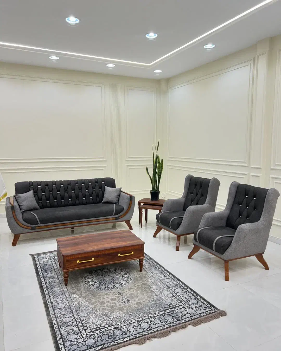 مبل پانیز.ست هشت نفره جذاب|مبلمان خانگی و میز عسلی|قم, نیروگاه|دیوار