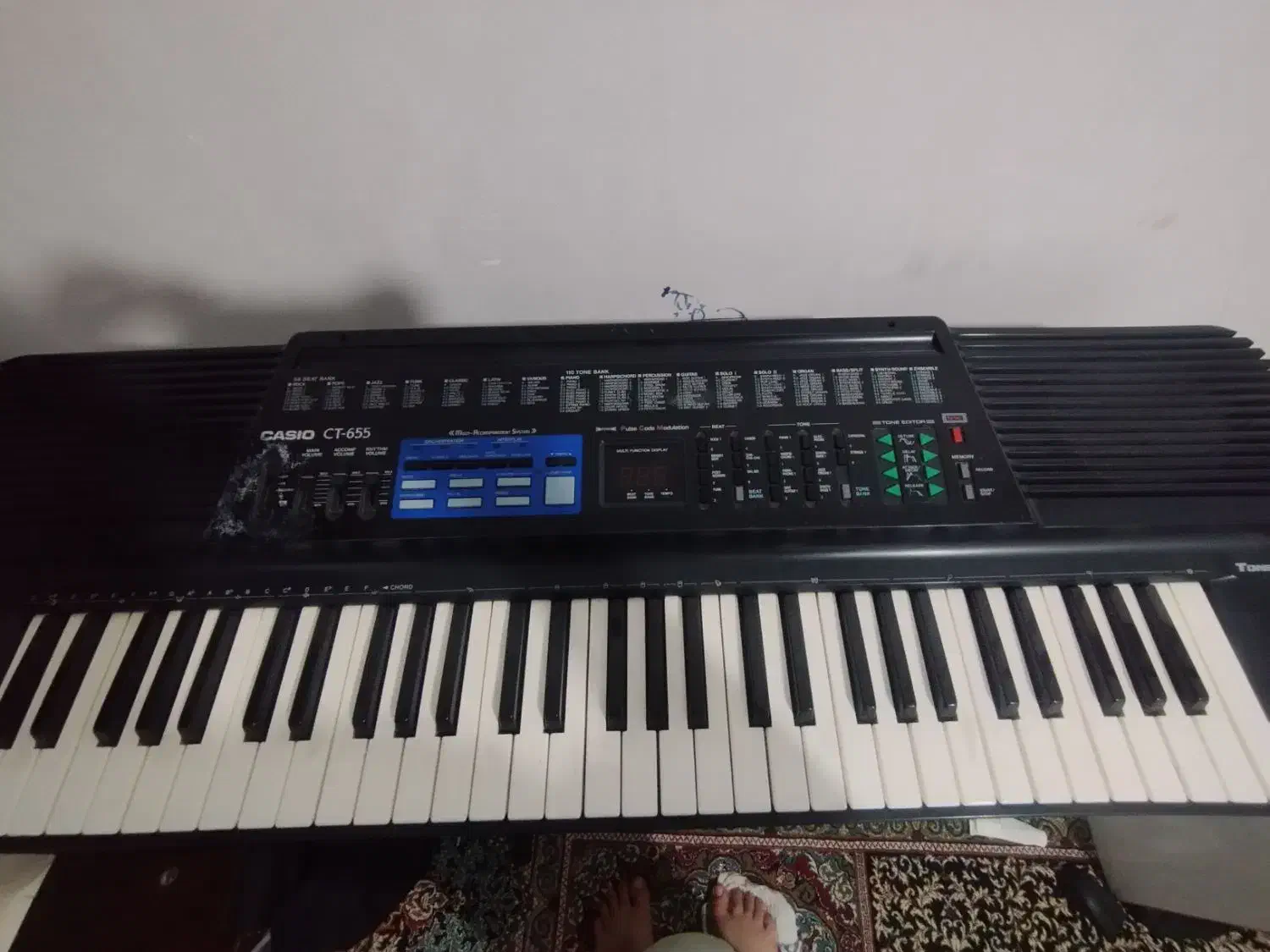 ارگ کاسیوCT566|پیانو، کیبورد، آکاردئون|خرم‌آباد, |دیوار