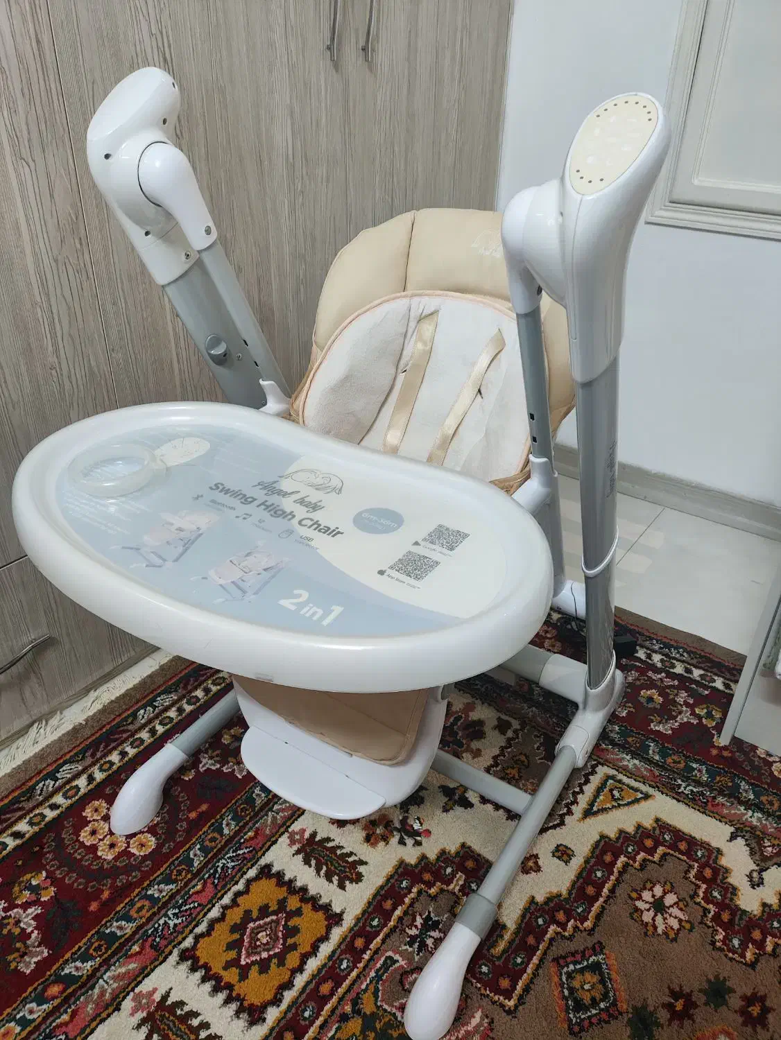 صندلی غذا برقی آنجل بیبی|تخت و صندلی بچه|مشهد, آزادشهر|دیوار