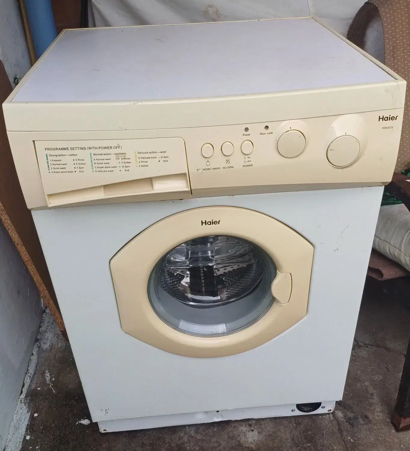 لباسشویی هایر|ماشین لباسشویی و خشک‌کن لباس|بندر انزلی, کوی بهار|دیوار