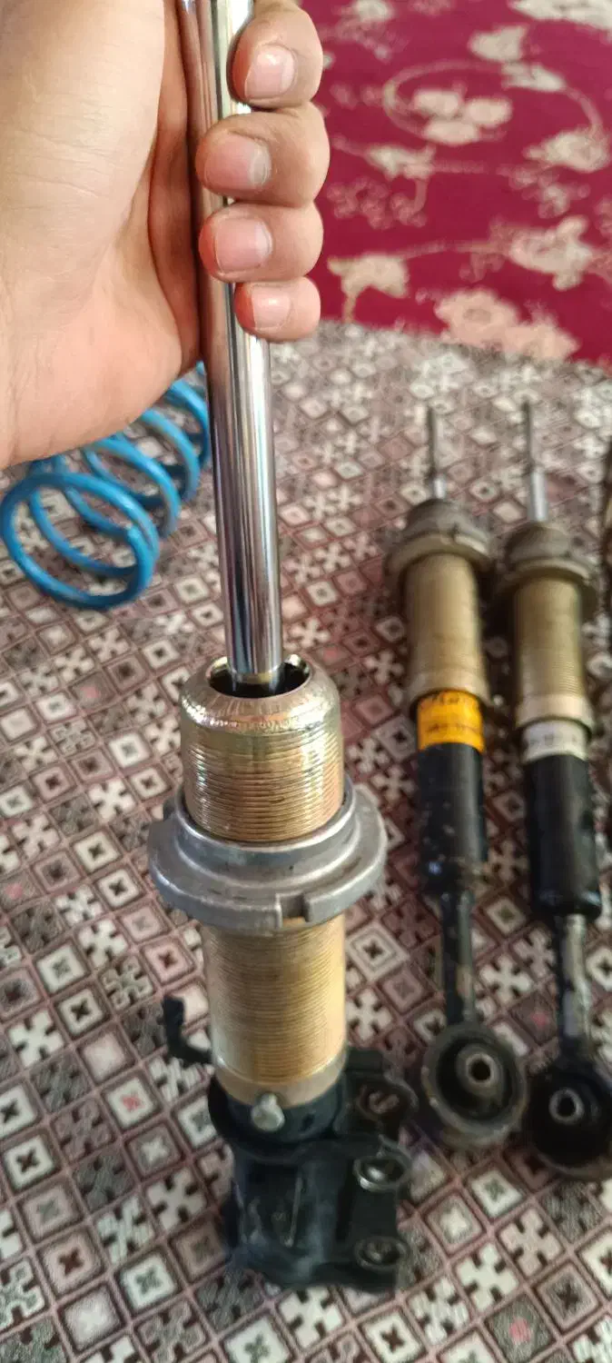 کمک فنر ریگلاژی پراید|قطعات یدکی و لوازم جانبی|فولادشهر, B5|دیوار