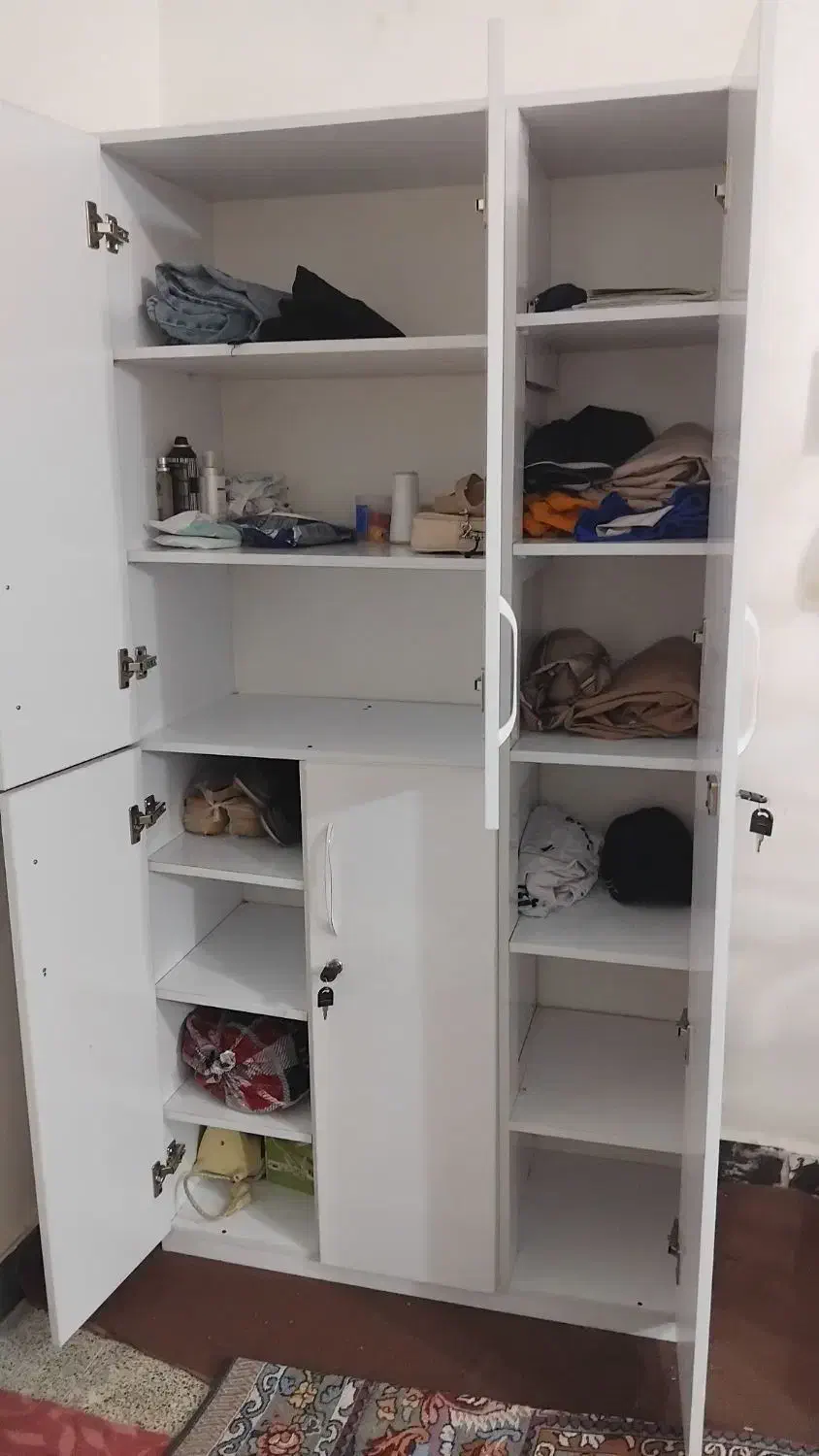 کمد ام دی اف نو نو|جاکفشی، کمد، دراور|دهلران, |دیوار