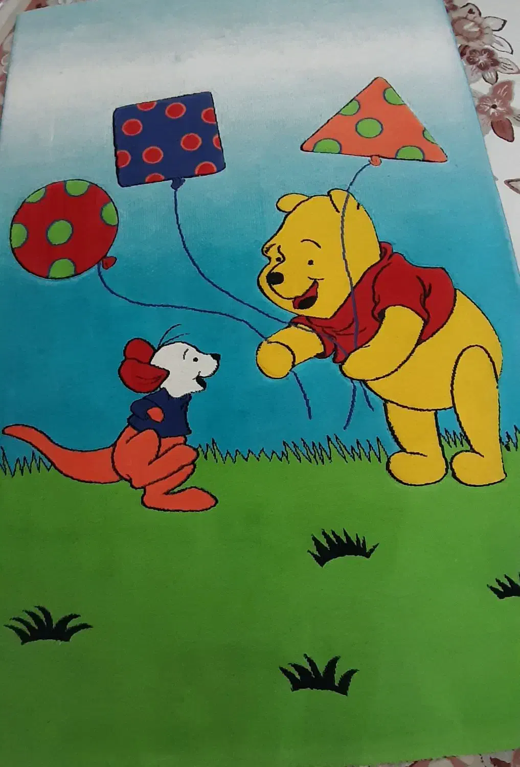 فرش کودک  درحدنو۴متری ۱/۵در۲۳۰|فرش|خمینیشهر, |دیوار