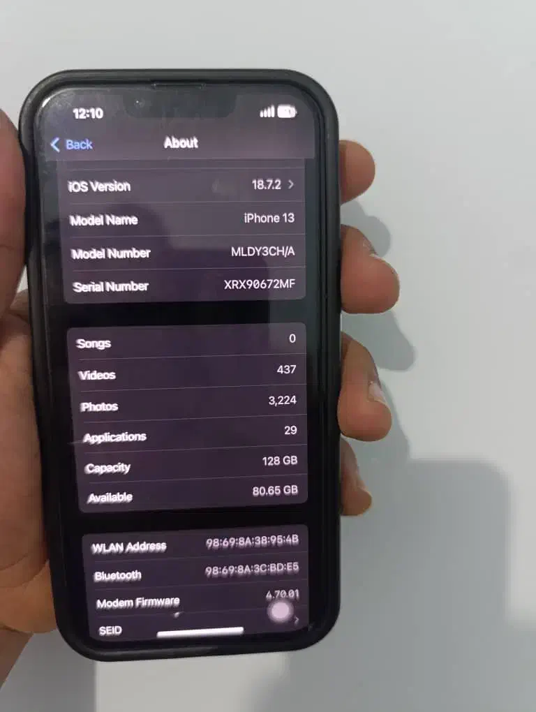 آیفون ۱۳ نرمالch|موبایل|بندرعباس, |دیوار
