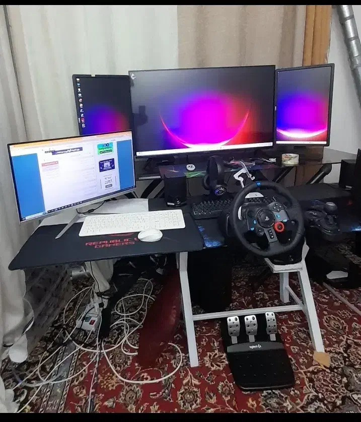 کیس.تلویزیون.مانیتور.فرمان|رایانه رومیزی|بروجرد, |دیوار