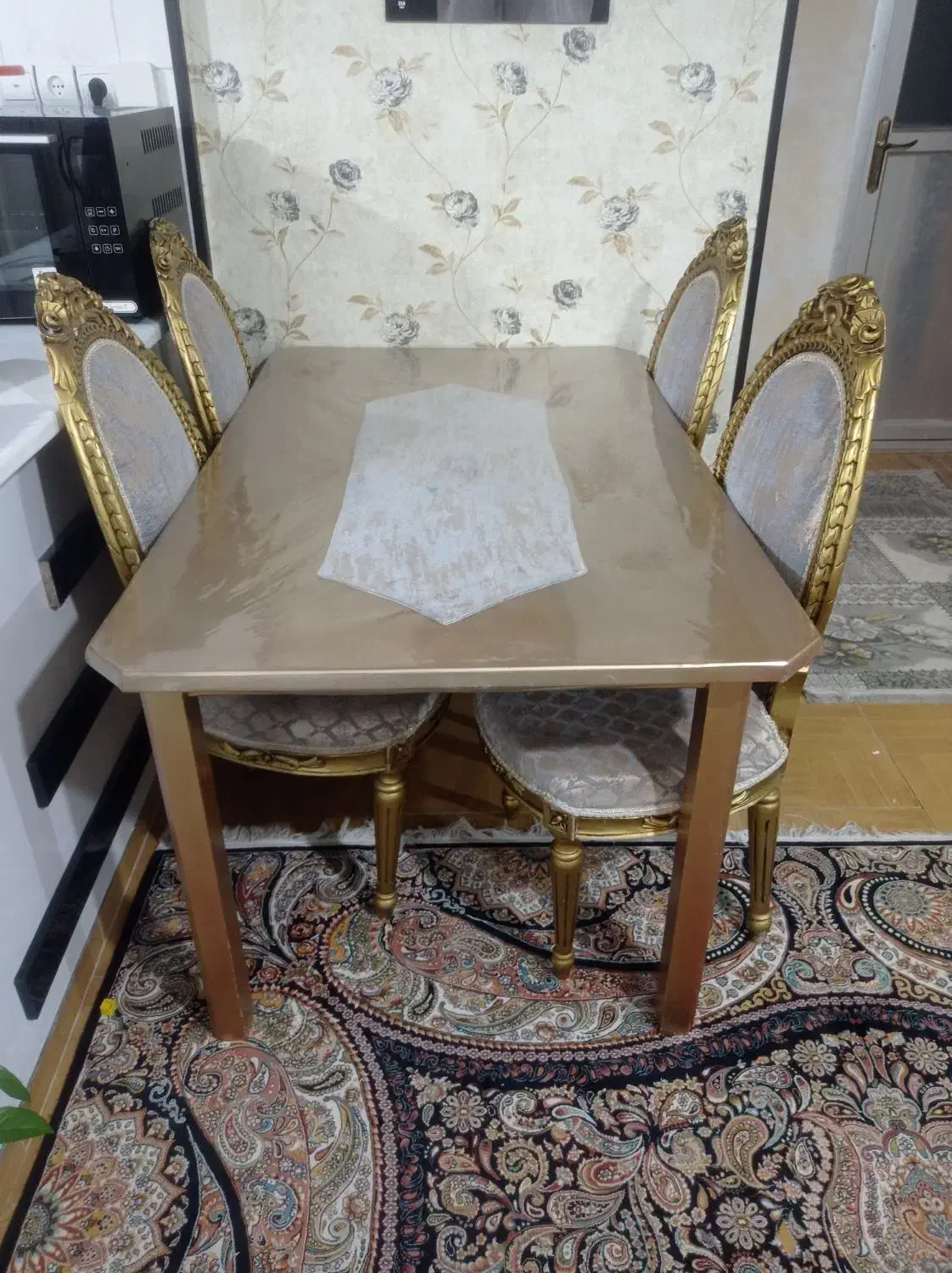 میز وصندلی ناهار خوری6نفره|میز و صندلی غذاخوری|صدرا-فارس, فاز ۱|دیوار